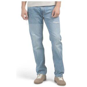 Levi's Mens Mid Rise Distressed Straight Leg Squirrelfish Jeans Sz 38 x 32 New